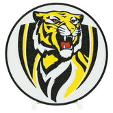 Richmond Tigers AFL Coaster 3D Printed Drink Coaster - The 3D Print Smiths
